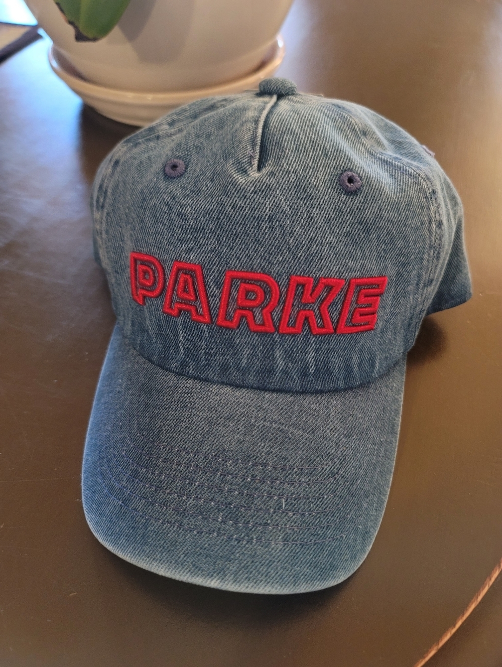 Parke + Target Denim Baseball Hat – NWT (Sold Out)